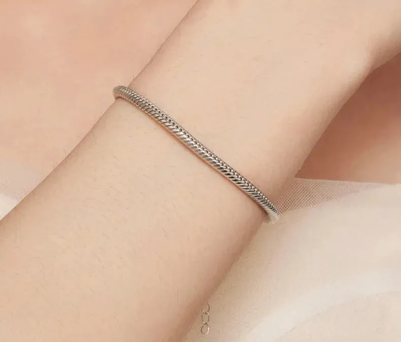 925 Sterling Silver Lobster Bracelet