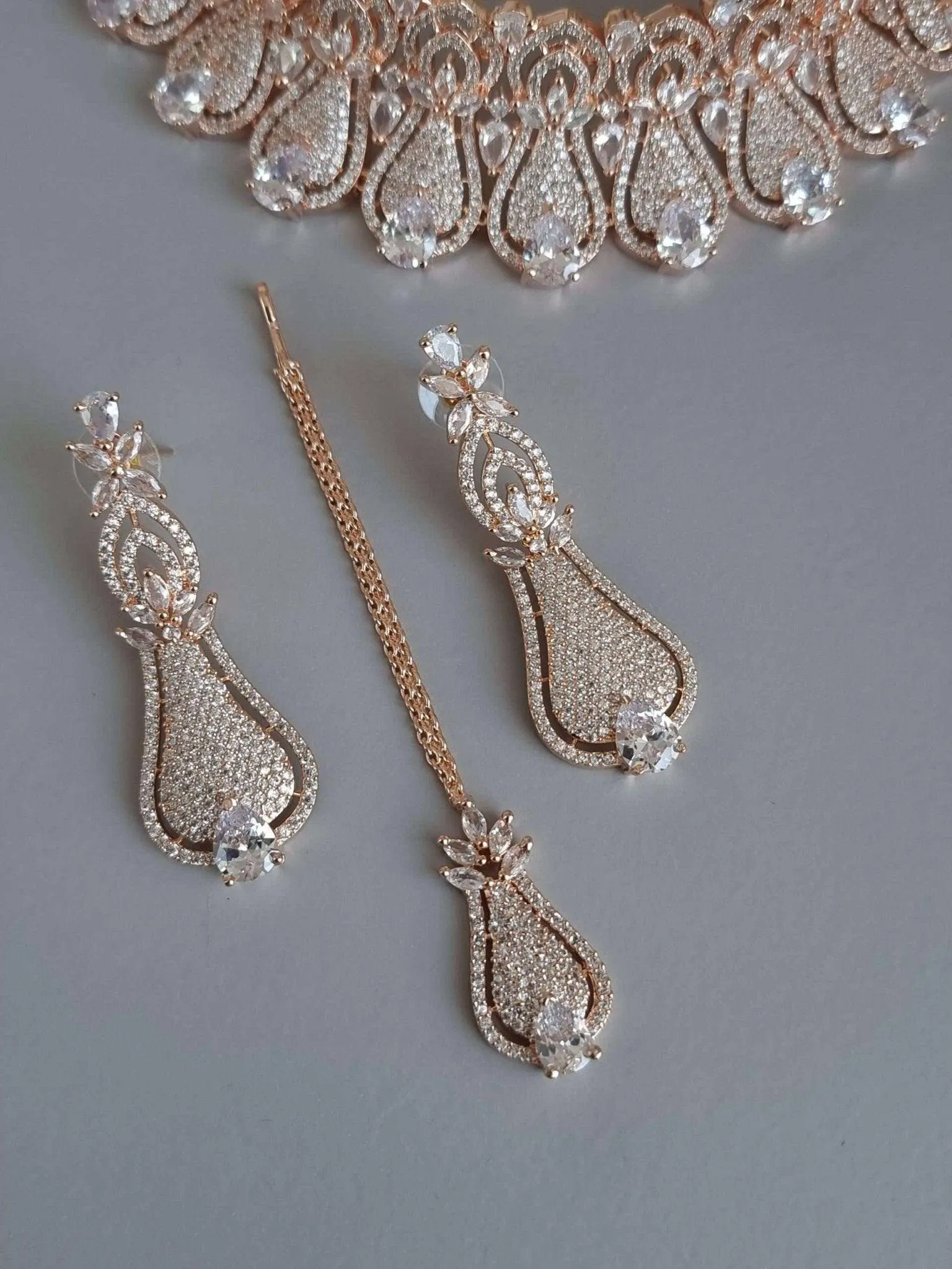 Beautiful Malaika Choker Necklace Set