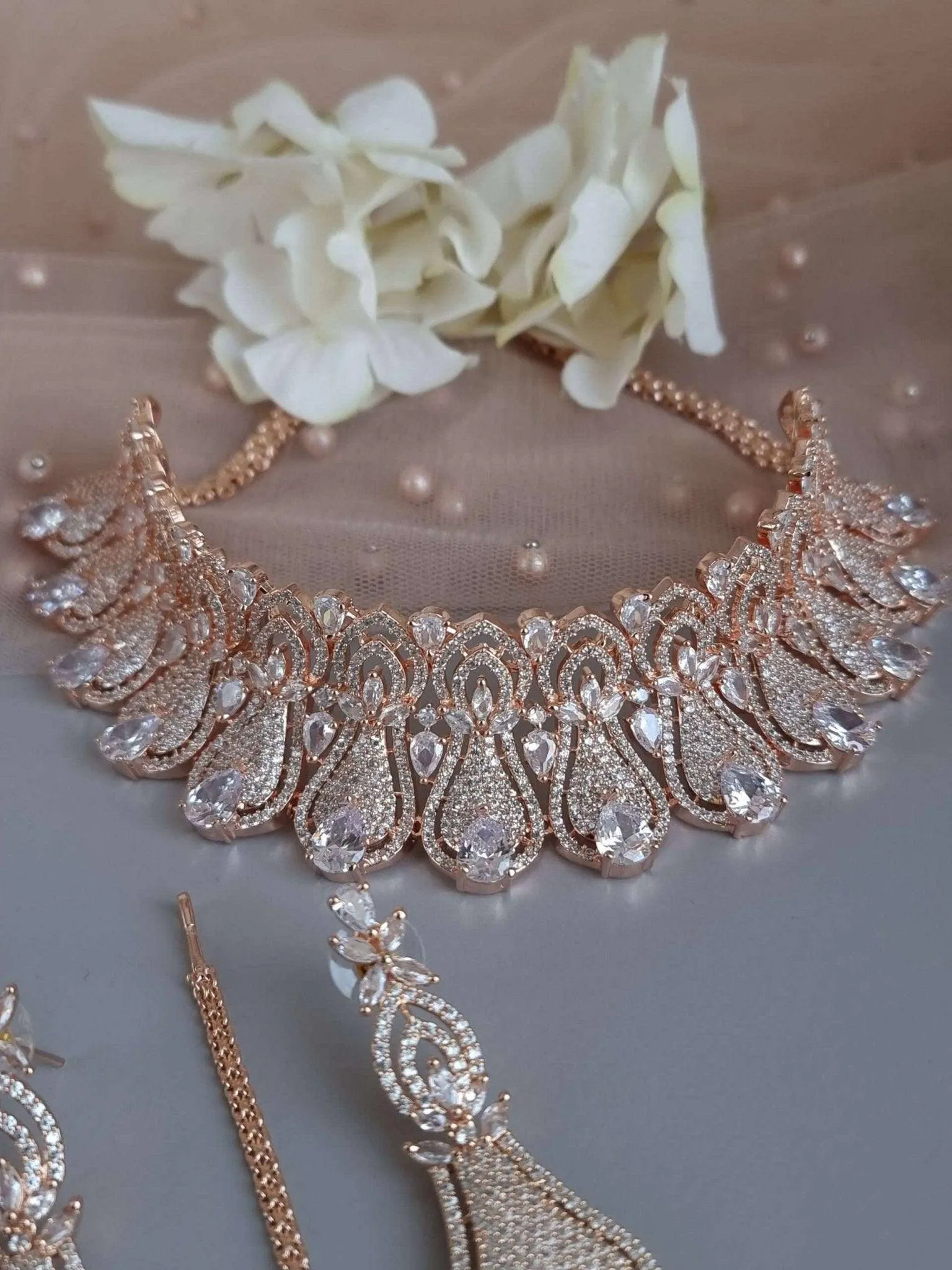 Beautiful Malaika Choker Necklace Set