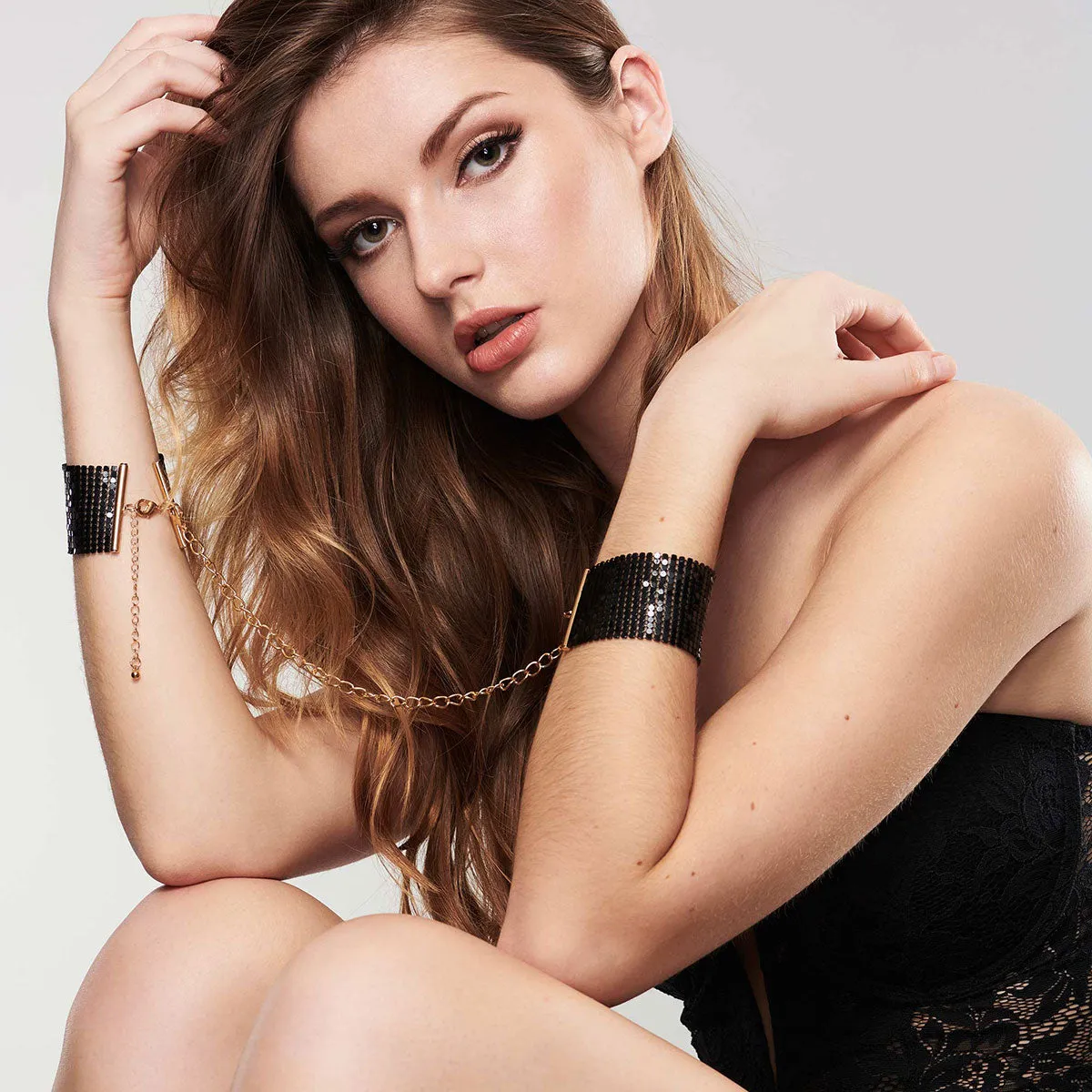 Bijoux Indiscrets Desir Metallique Mesh Handcuffs