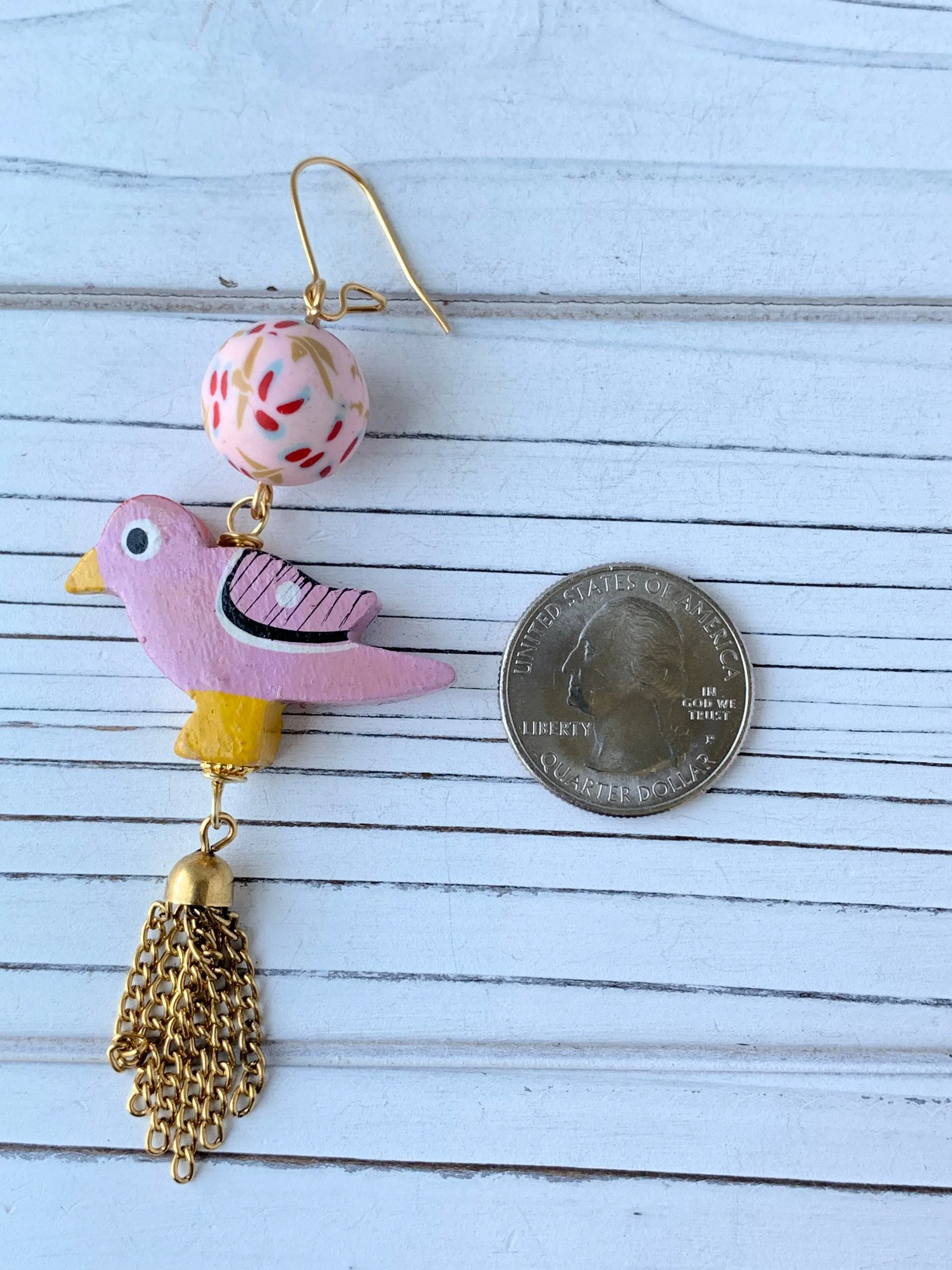 Birdie Statement Earrings