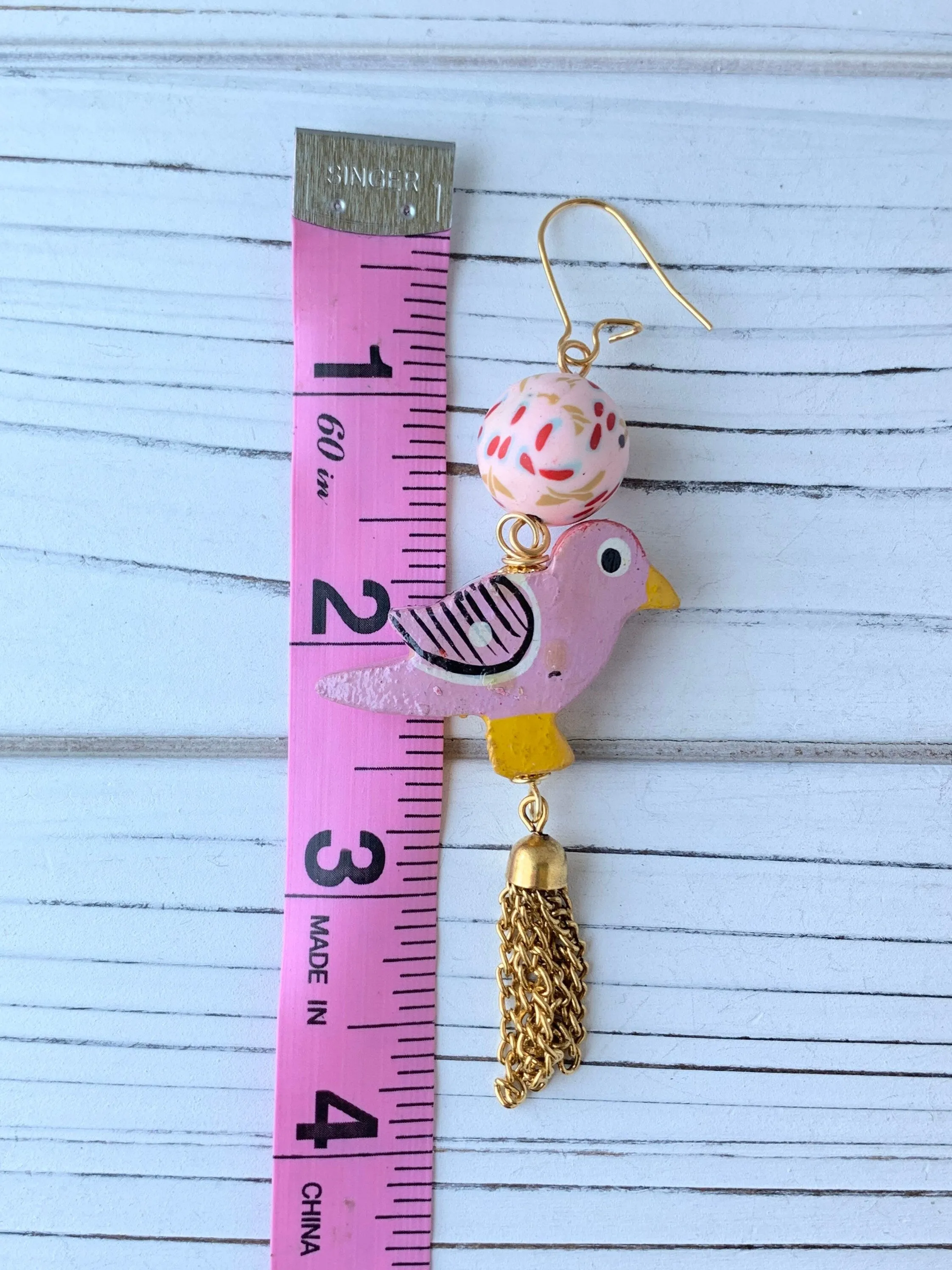 Birdie Statement Earrings