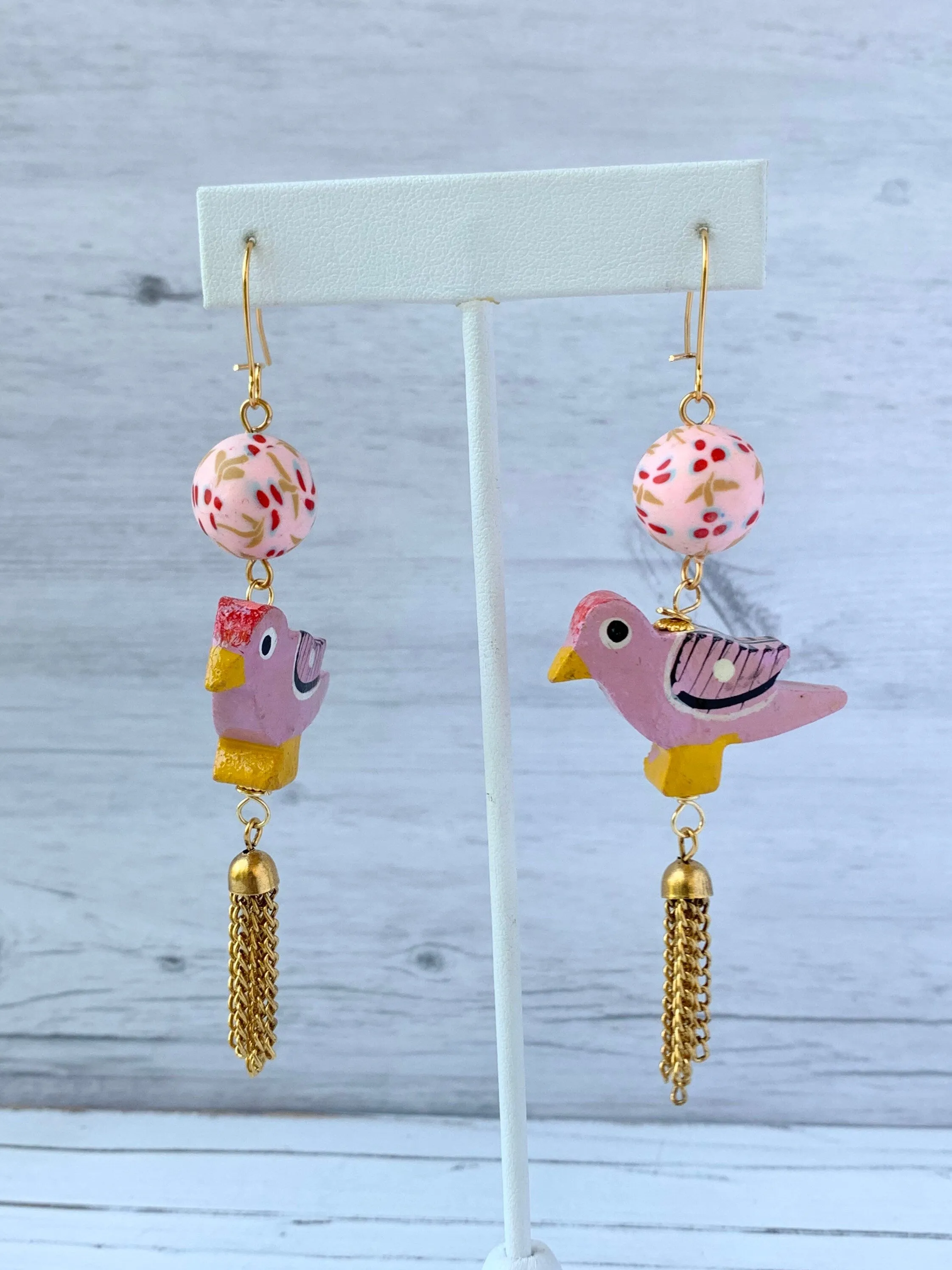 Birdie Statement Earrings