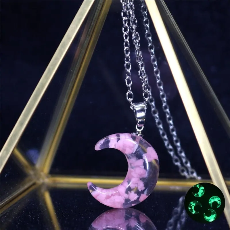 Blue Sky White Cloud Chain Necklace