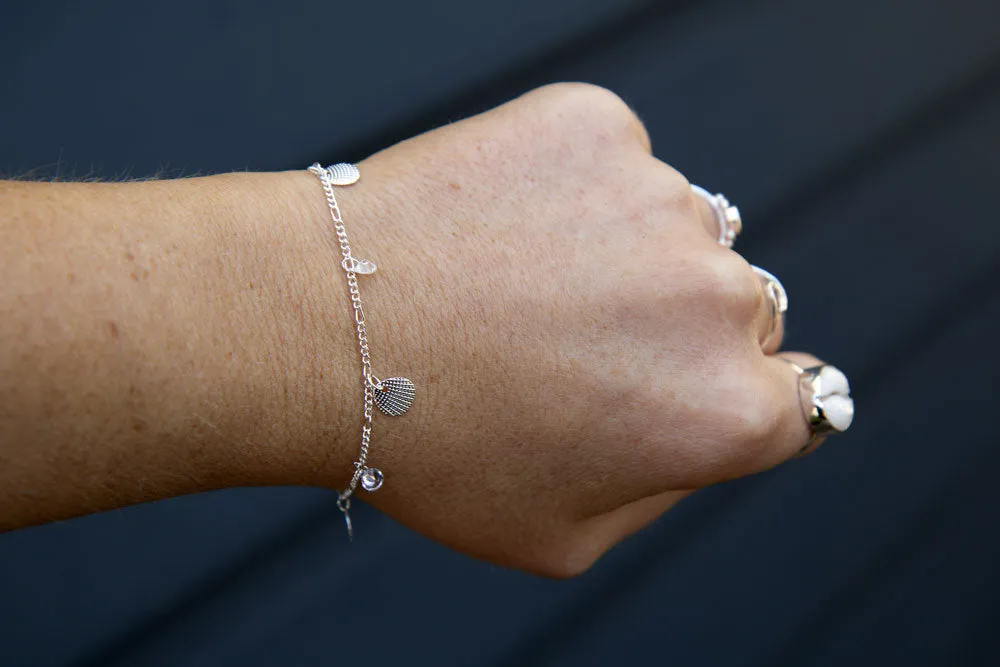 Chain Bracelet Silver - Shell
