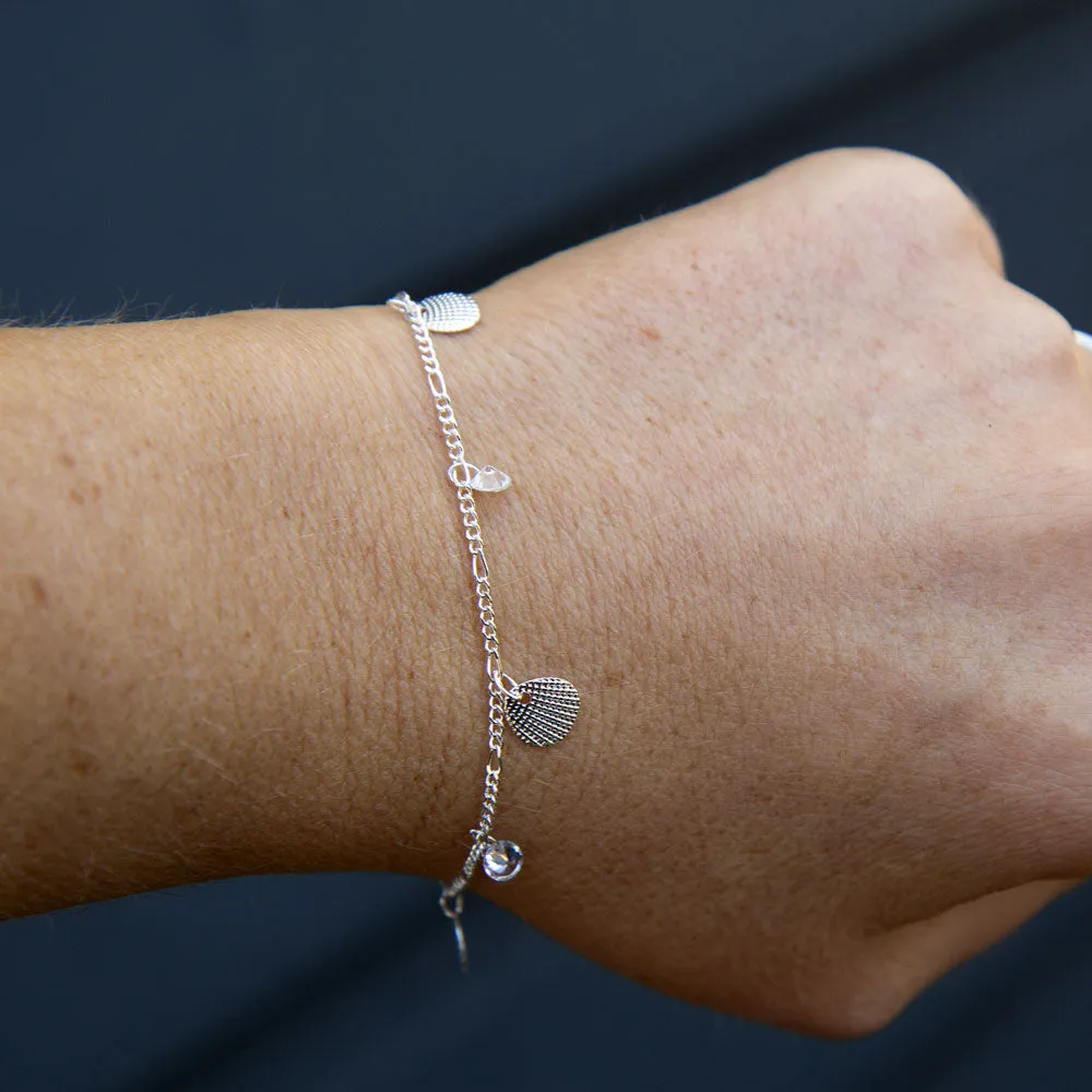 Chain Bracelet Silver - Shell