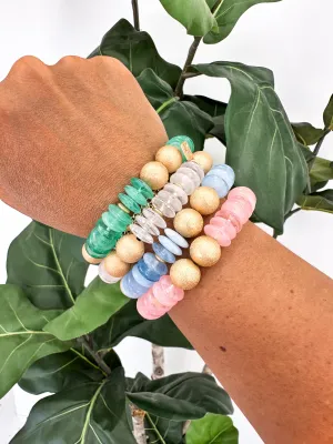 Colored Stones Bracelet (4 Colors)