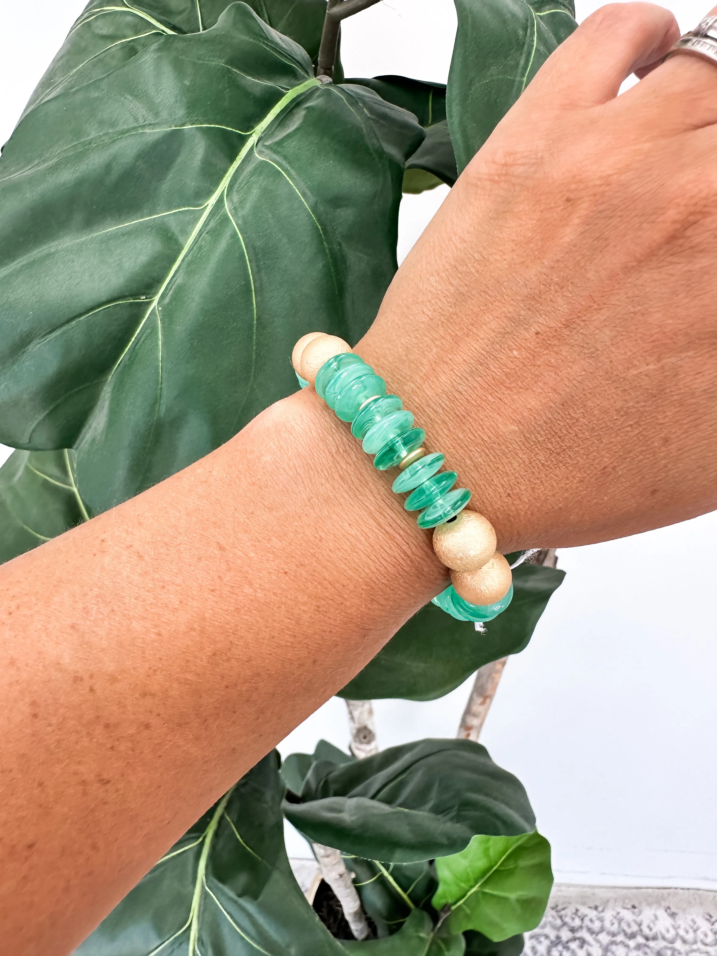 Colored Stones Bracelet (4 Colors)