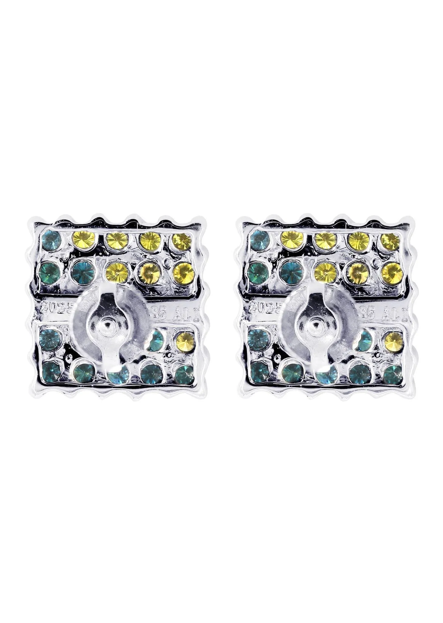 Diamond Earrings For Men | 1.16 Carats 14K White Gold