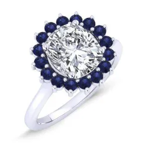 Dicentra - Cushion Diamond Engagement Ring