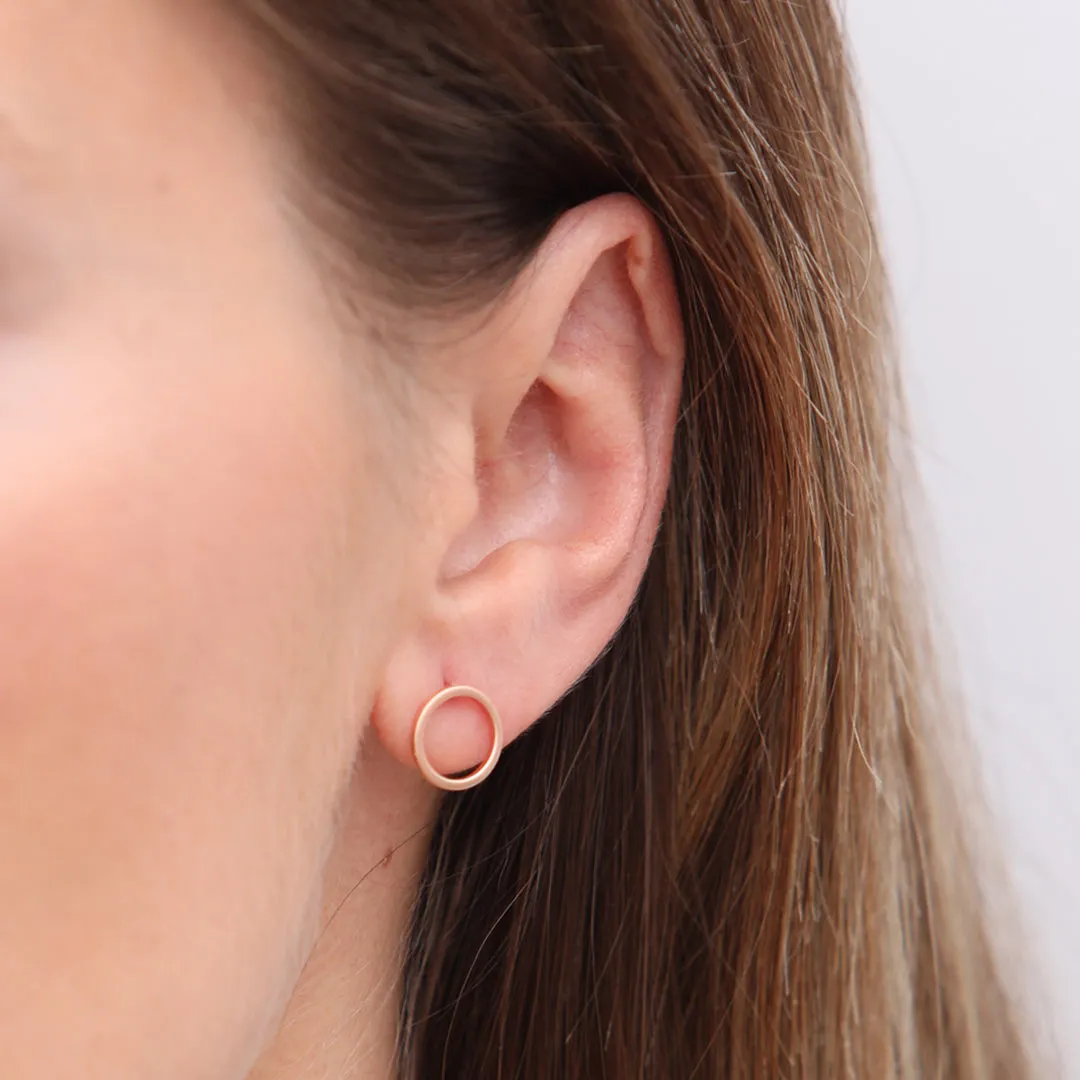 Ely Earrings Rose Gold