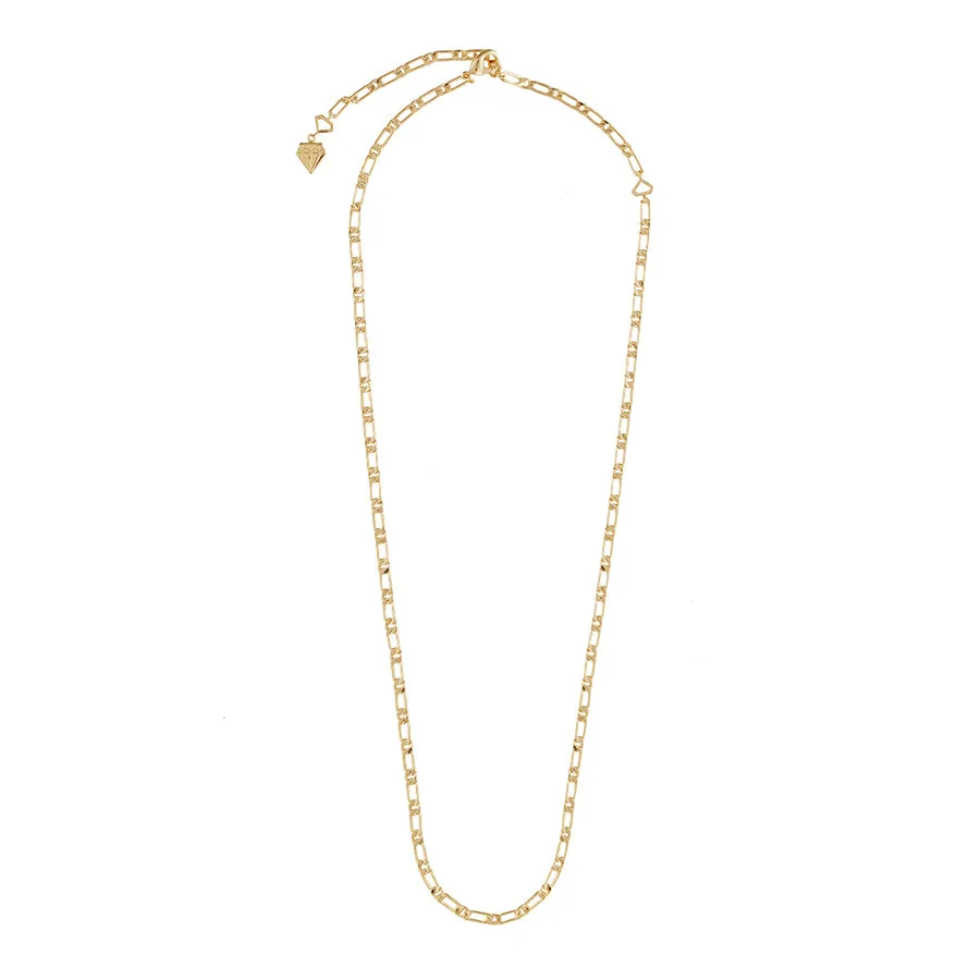 Figaro Chain Gold Necklace