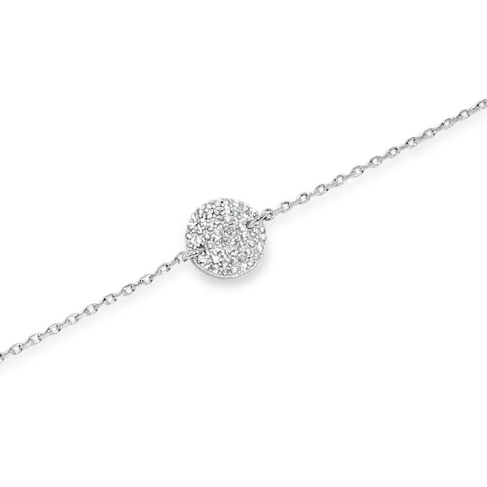 Full Moon Children Sterling Silver Bracelet
