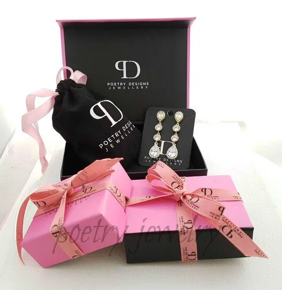 Gold Wedding Earrings for Brides- Meghan
