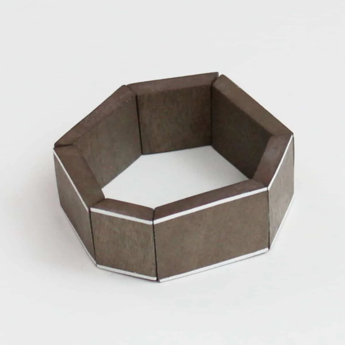 Grey Geometric Amelia Bracelet