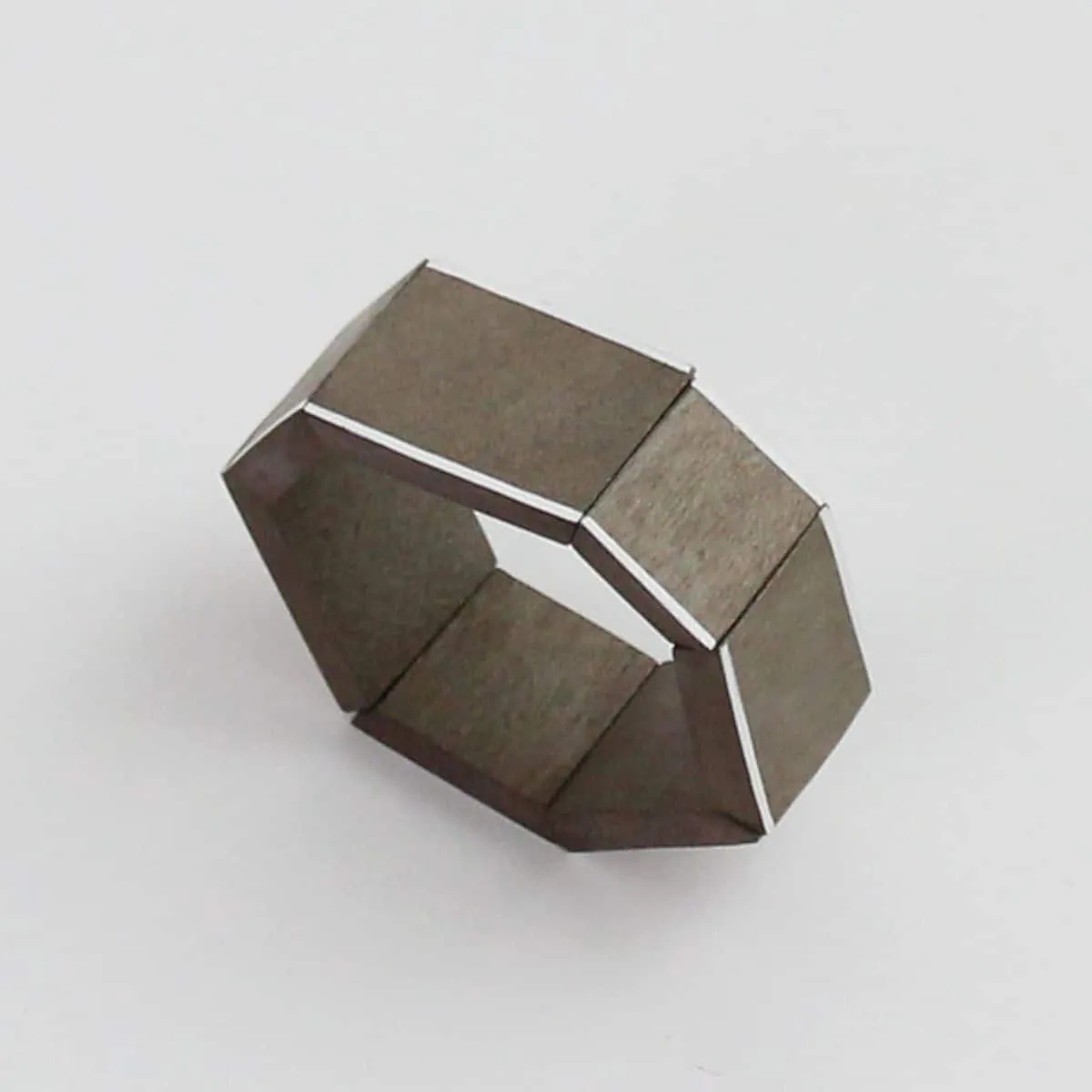 Grey Geometric Amelia Bracelet