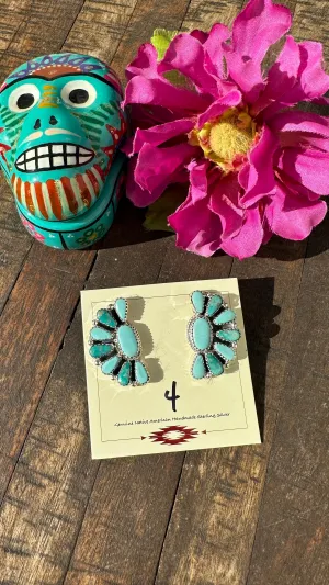 Half Cluster Earrings #4