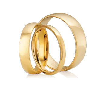 Half Round Wedding Ring