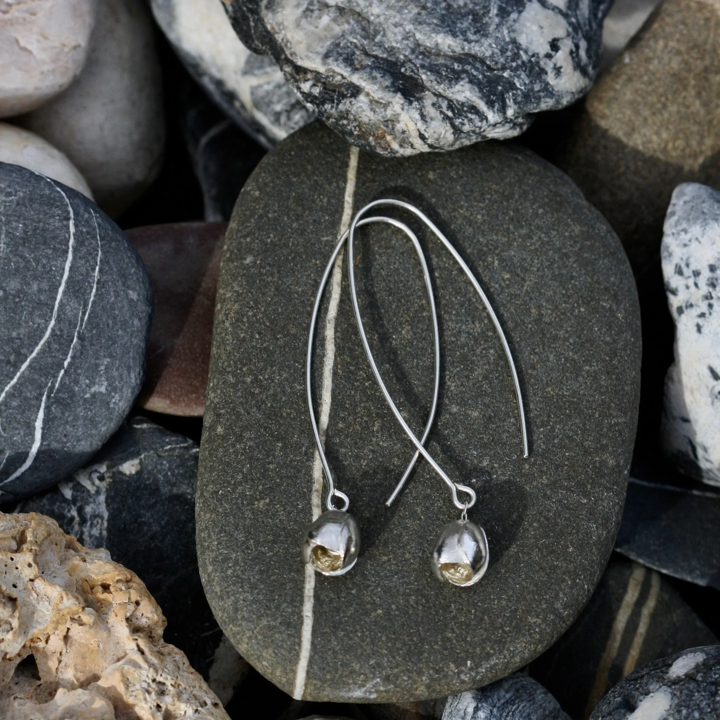 Heather Blossom Drop Earrings - Floral Jewellery