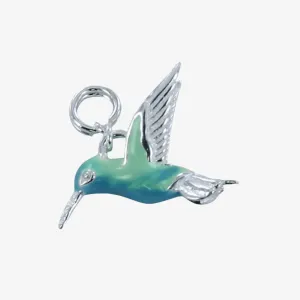 Hummingbird Sterling Silver Charm