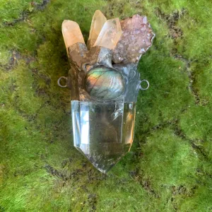Large Cluster Pendant by Jennifer Ponson