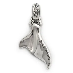 Large Whale Tail Pendant