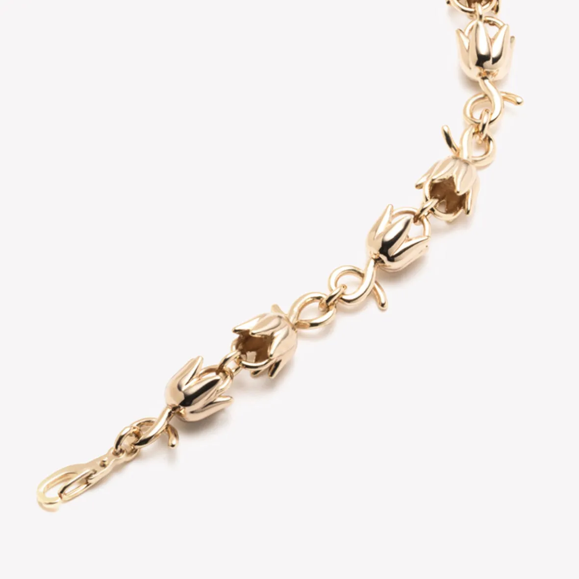 LILY OF THE VALLEY LINK BRACELET