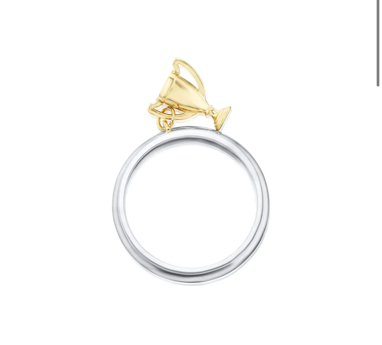MAD FINE Mixed Metal Trophy Ring