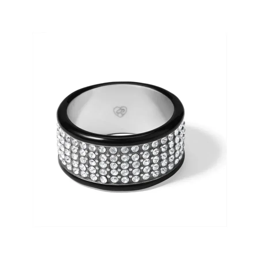 MERIDIAN BLACK BAND RING