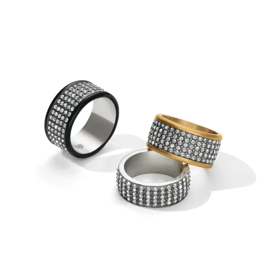 MERIDIAN BLACK BAND RING