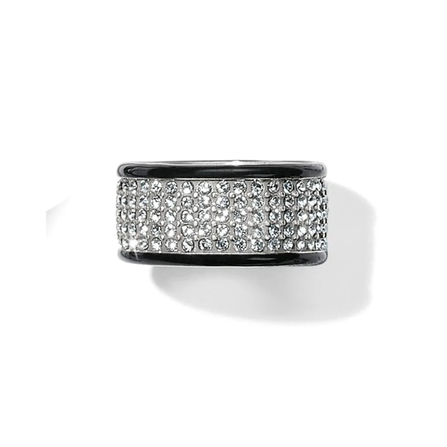 MERIDIAN BLACK BAND RING