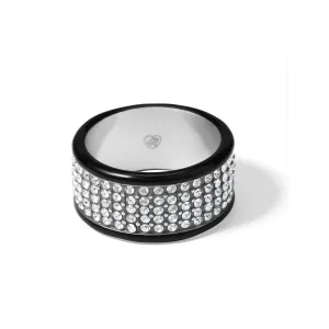 MERIDIAN BLACK BAND RING