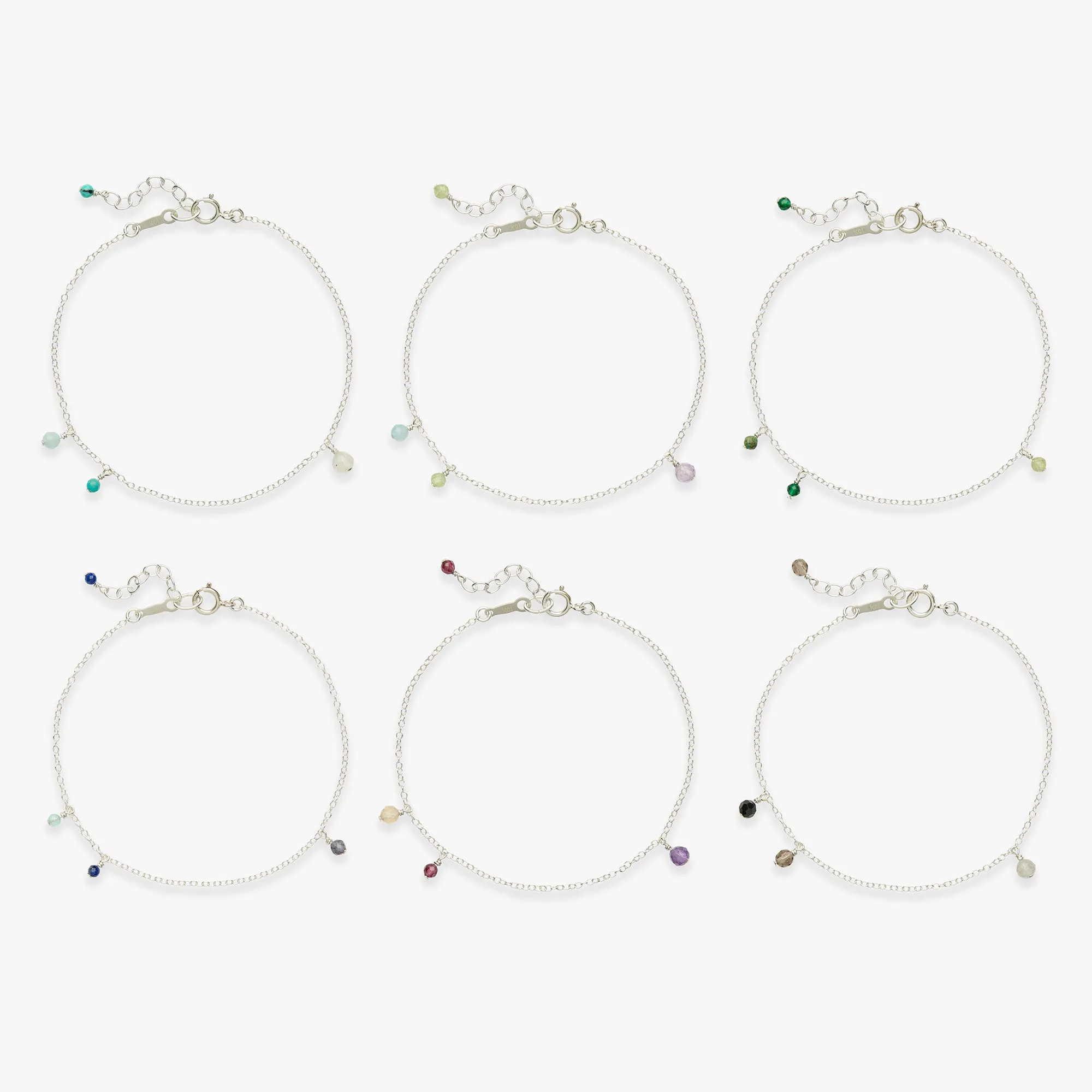 Minimal Palette bracelet silver