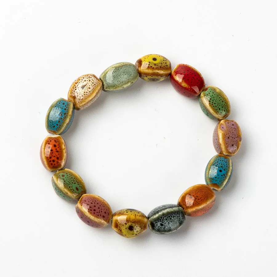 Natural beads bracelets Retro Jewelery