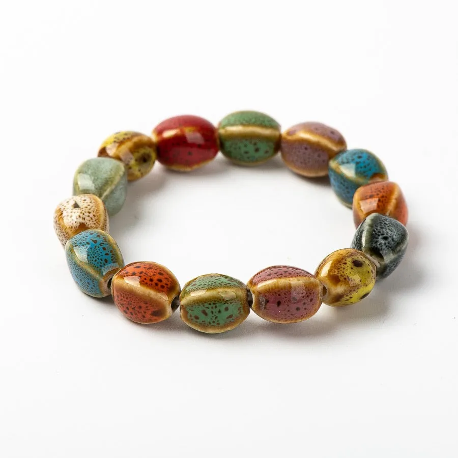 Natural beads bracelets Retro Jewelery