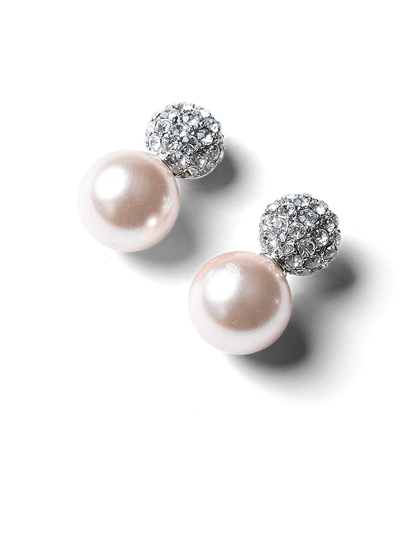 Orphia Pink Pearl Earrings