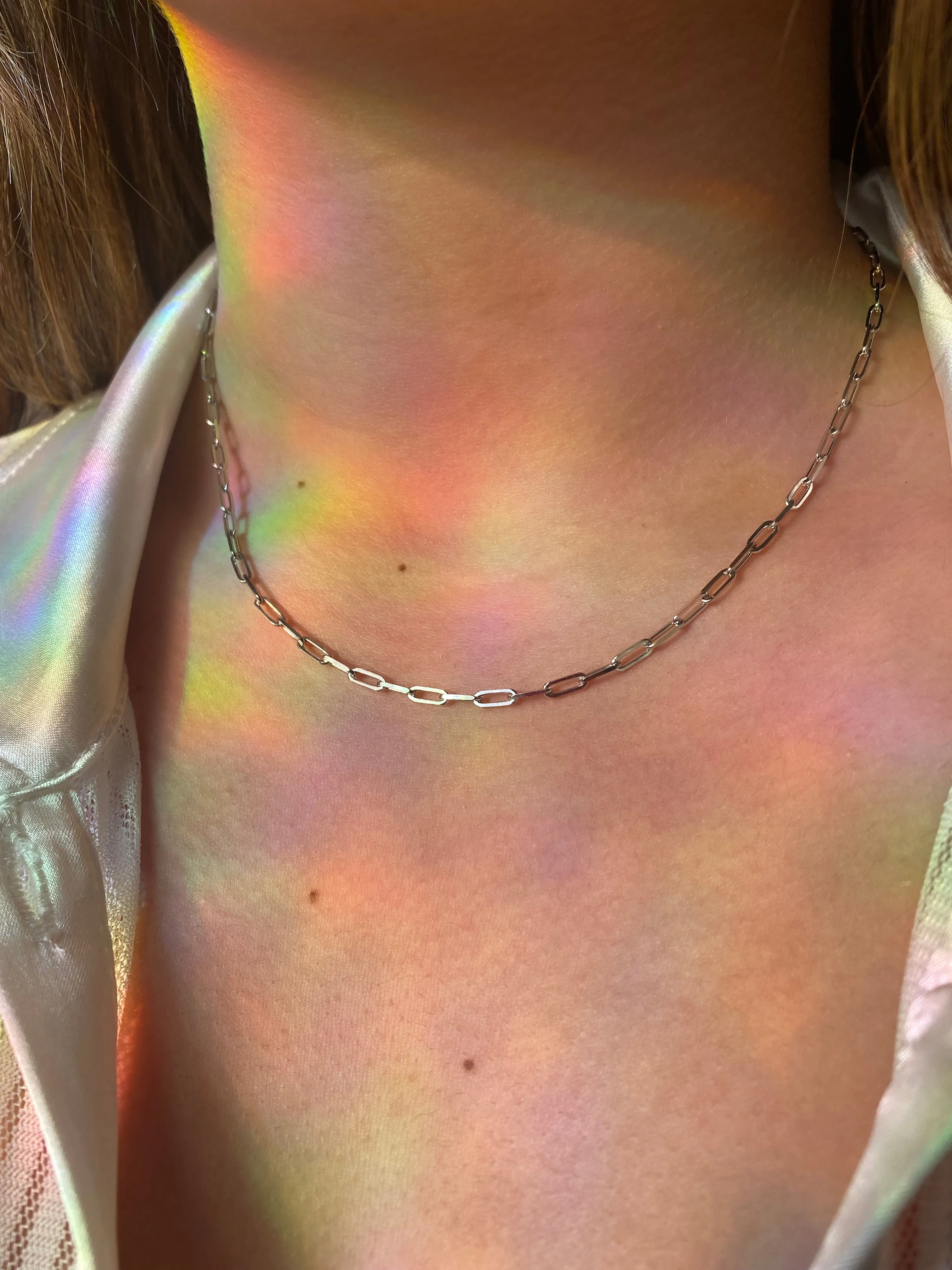 Paperclip Chain Necklace