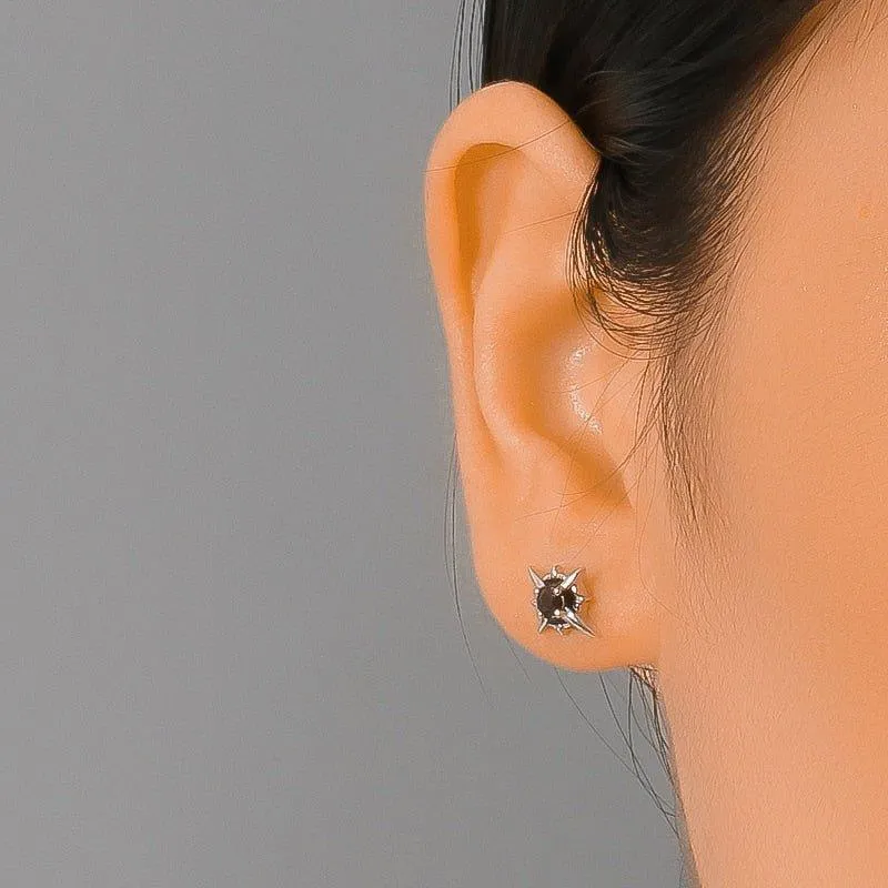 Punk Star Stud Earrings