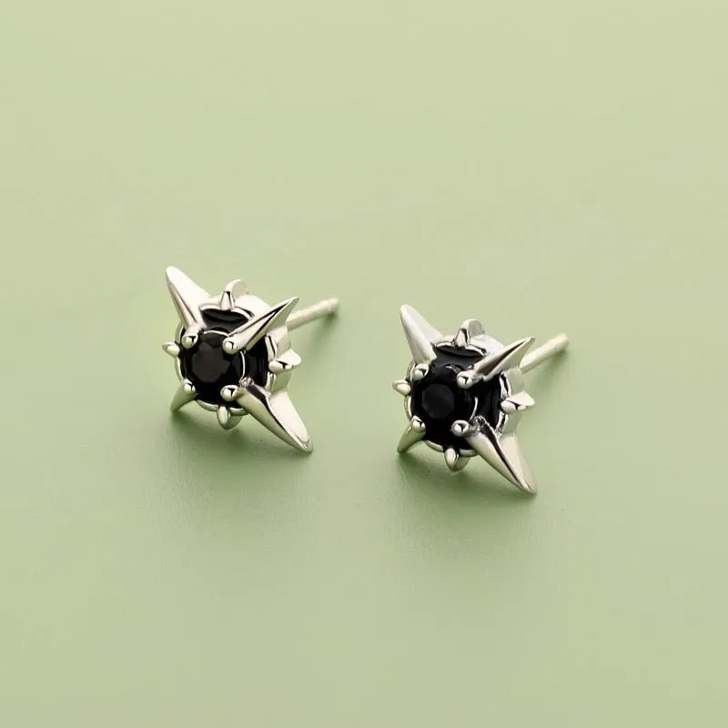 Punk Star Stud Earrings