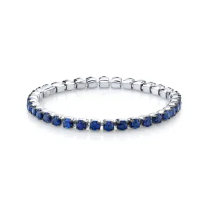 READY TO SHIP BLUE SAPPHIRE SINGLE THREAD RING