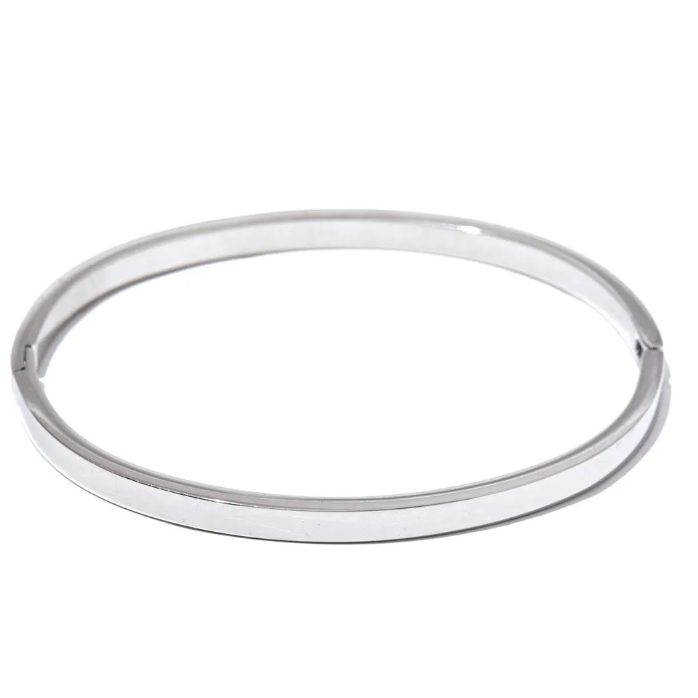 Round Wide Bracelet Bangle