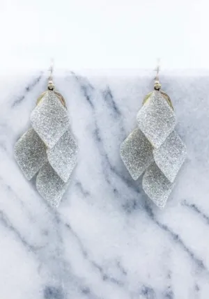 Sanded Glitter Earrings