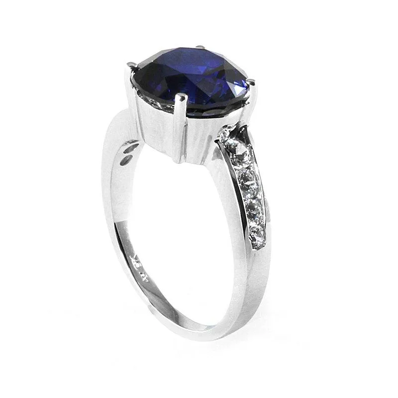 Sapphire Round Brilliant