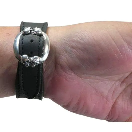 Skull Leather Bracelets