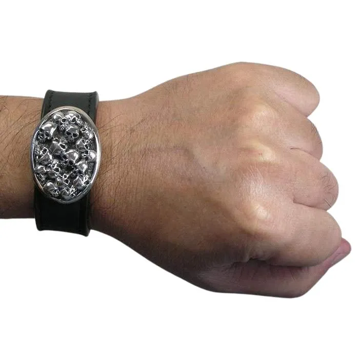 Skull Leather Bracelets