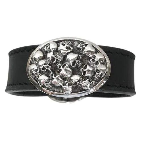 Skull Leather Bracelets