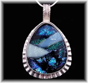Sterling Multi Dichroic Pendant