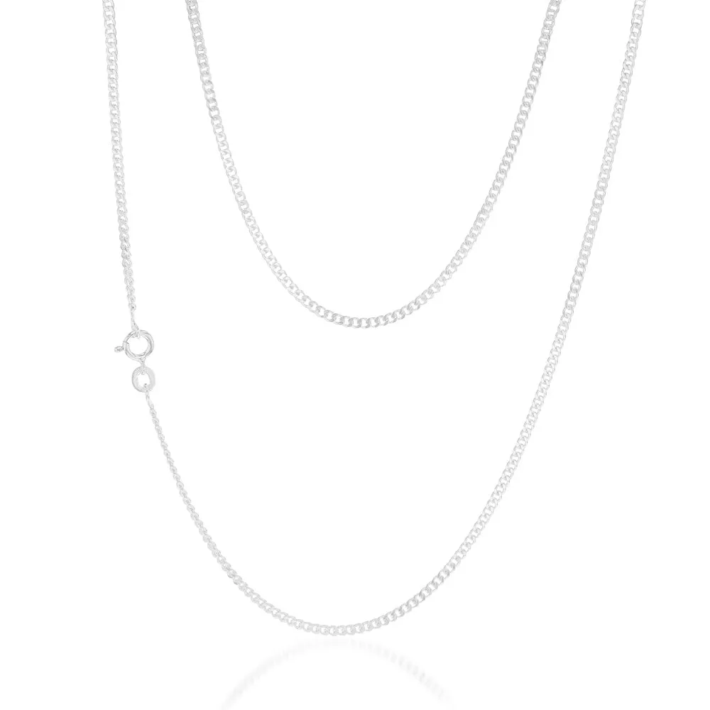 Sterling Silver 50cm Curb Chain