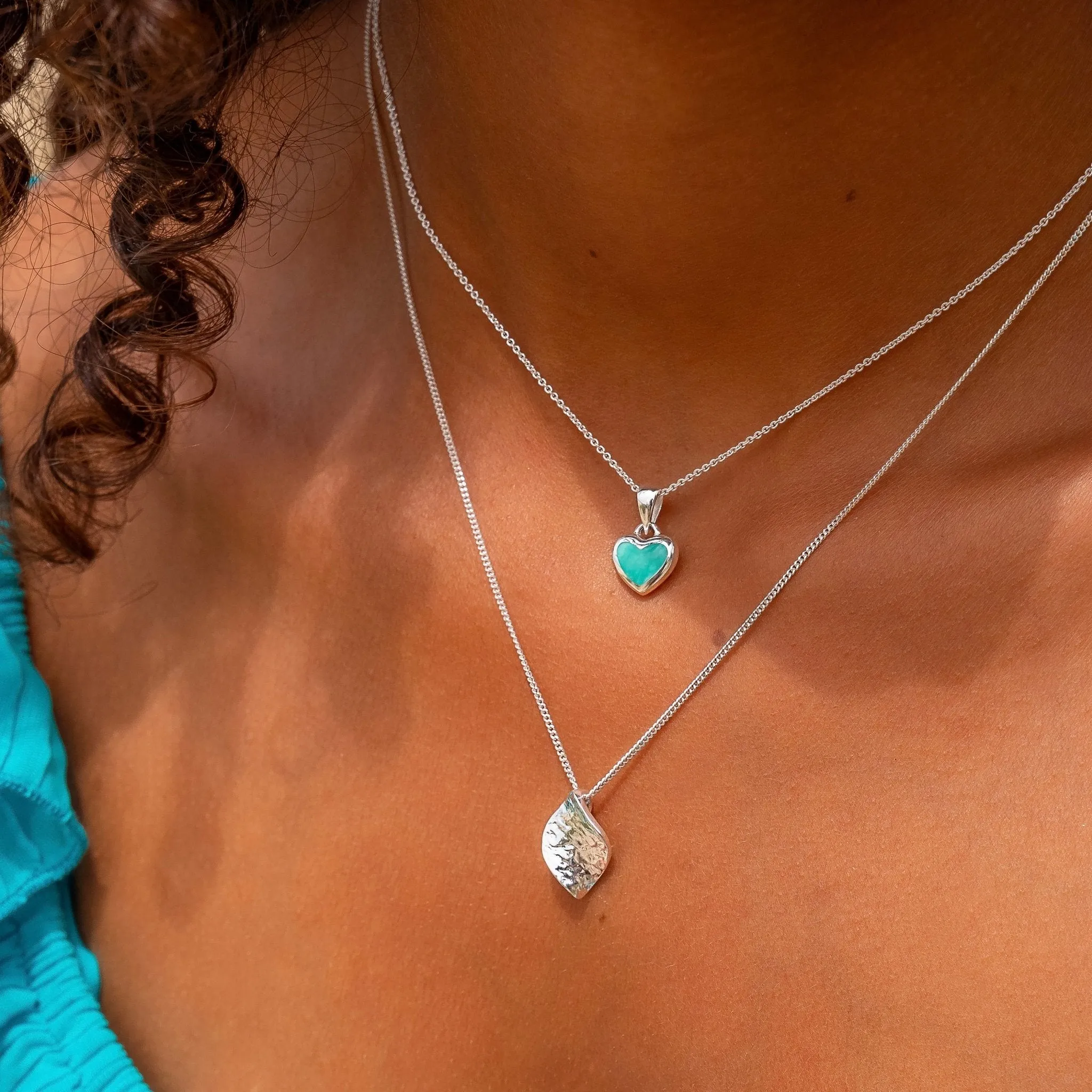 Turquoise Love Stone Pendant