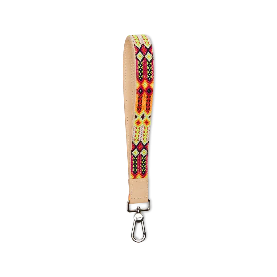 Wristlet Strap Leather Sunrise